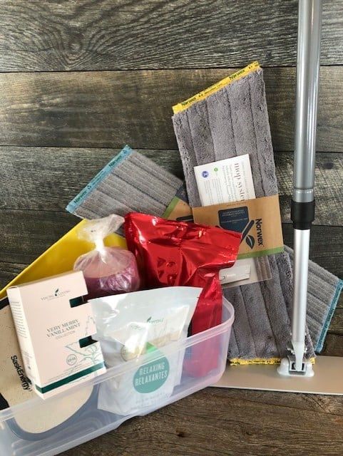 2022 HOME ESSENTIALS PACKAGE - NORWEX MOP, TUPPERWARE, YOUNG LIVING